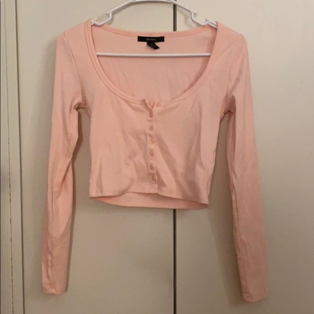 Forever 21 pink shirt